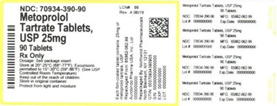 Label 25 - 70934 390 90   Rev A 06 19